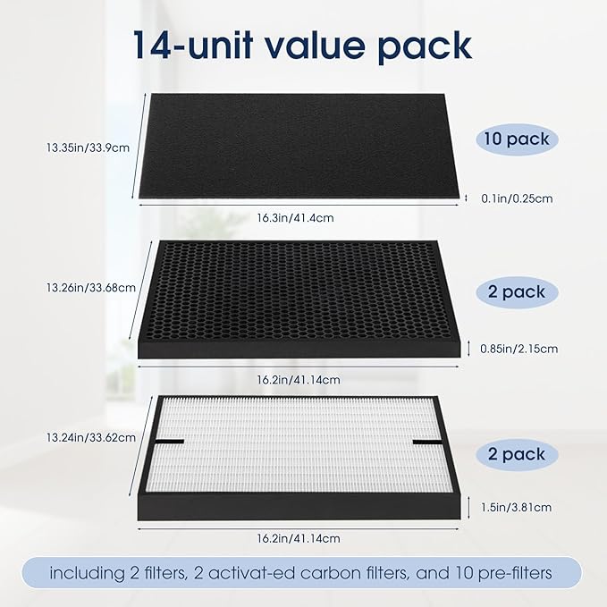 3000 Air Replacement Filters, Compatible - Image 6