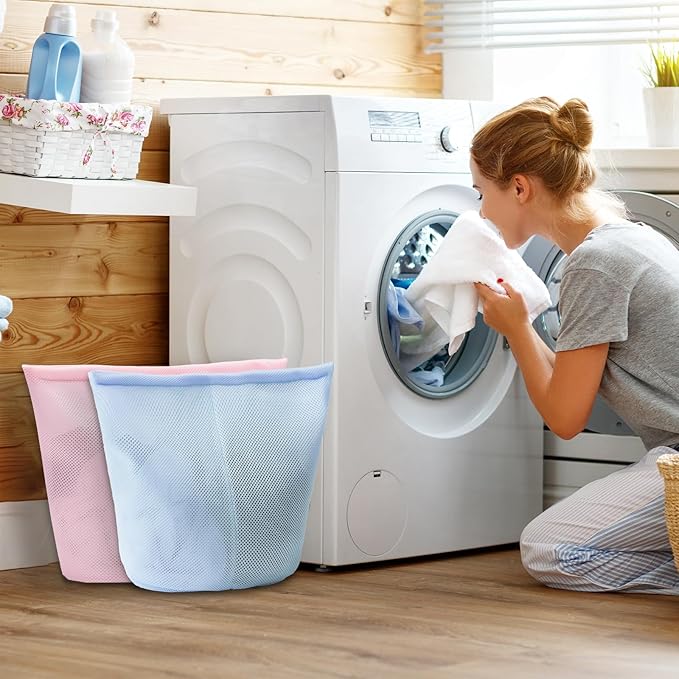 Guozcaray laundry bag with handles mesh laundry bags washing machine laundry - Image 7