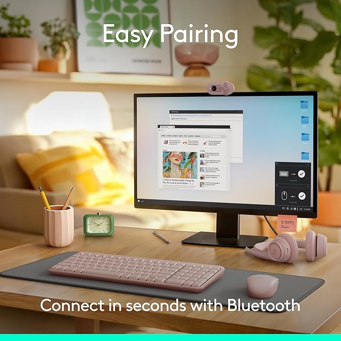 Logitech MK250 Bluetooth Wireless Mouse and Keyboard Combo: Fast & Easy - Image 2