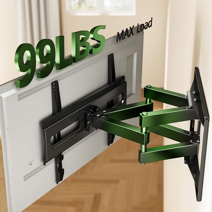 AX WABER TV Wall Mount Bracket for 32-65 Inch TV Full Motion Dual Articulating - Image 7