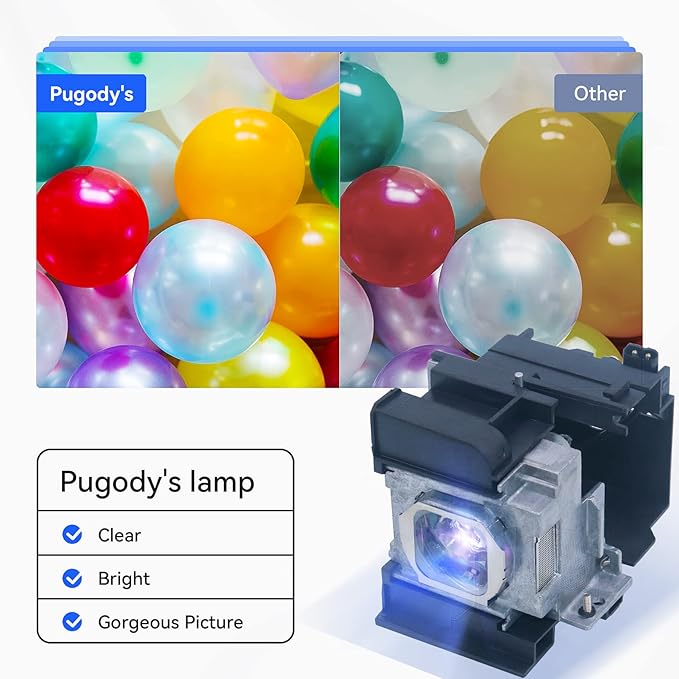 Pugody ET-LAA310 Premium Quality Replacement Projector Lamp Bulb - Image 3