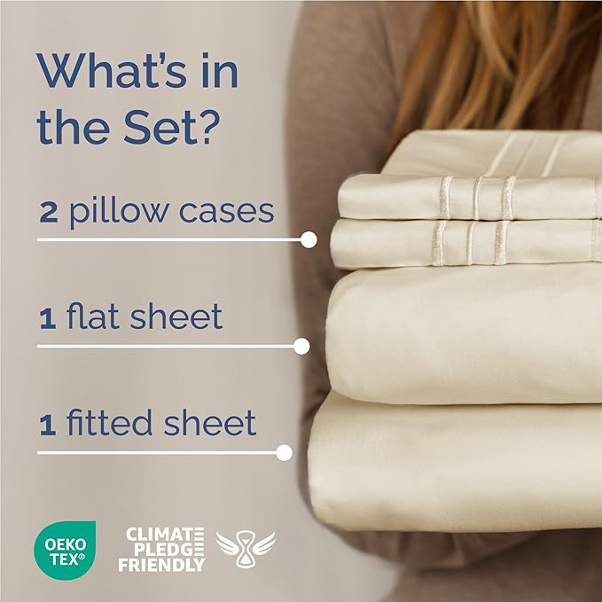 Full Size 4 Piece Sheet Set - Image 2