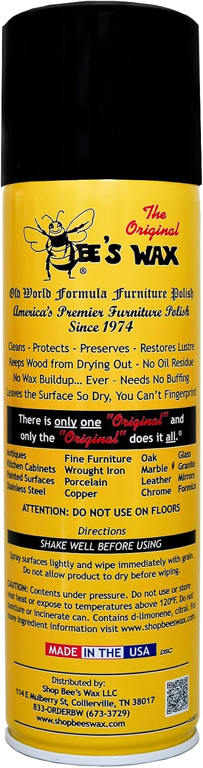 The Original Bee's Wax Old World Formula Furniture Polish - 12 Pack