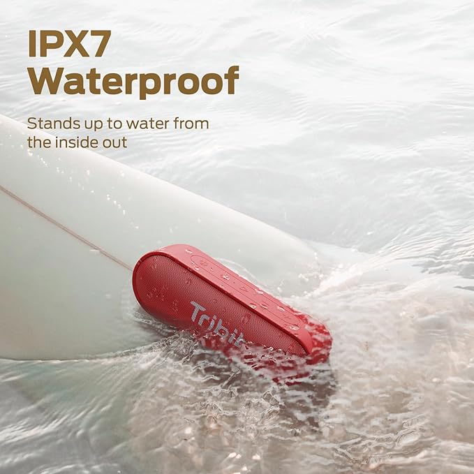 Tribit Bluetooth Speaker XSound Go, 16W Loud Sound & Deeper Bass, 24H Playtime - Image 5