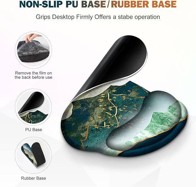 Gaming Mouse Pad, Large Desk Mat, Cute Desk Pad Protector, 4in1 XXL Mousepad - Image 6