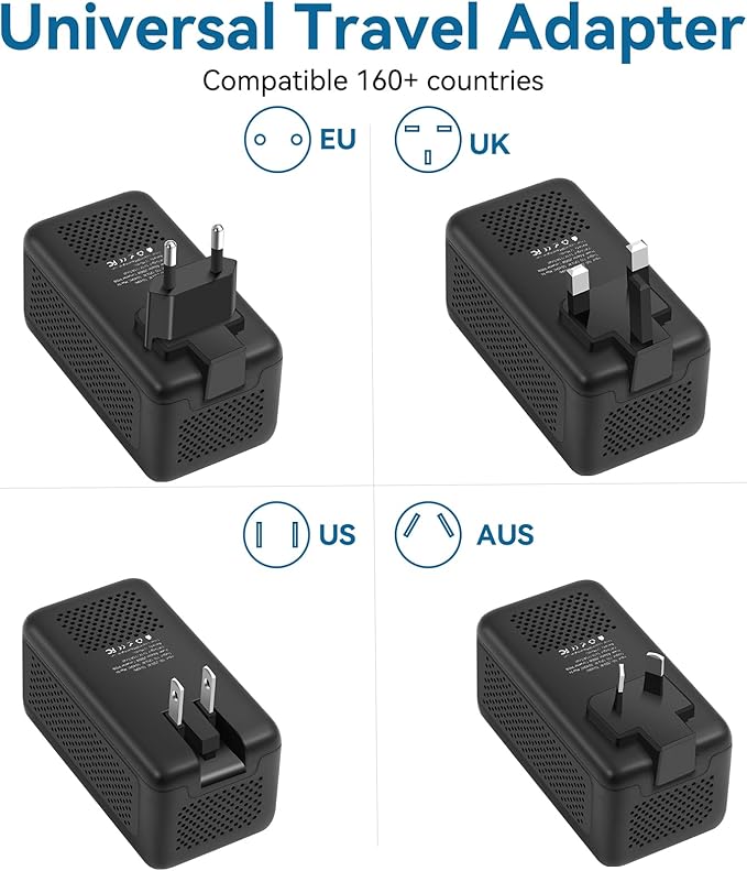 Upgraded 2000W 220V to 110V Voltage Converter US to Europe Travel Adapter - Image 5