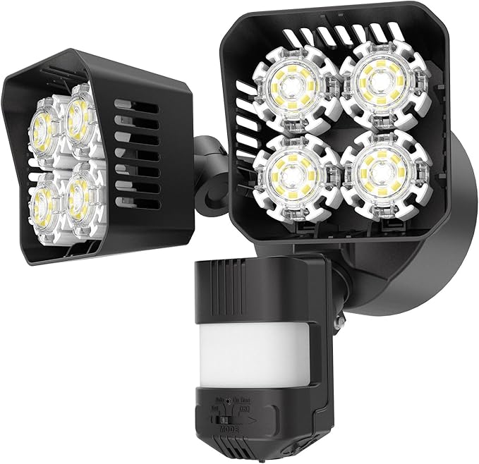 SANSI 36W 3600LM LED Motion Sensor Outdoor Light, 000 Hrs Lifespan Security by SANSI