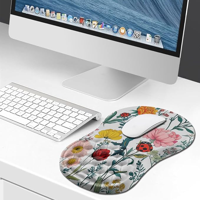 Hokafenle Ergonomic Mouse Pad Wrist Support, Wrist Rest Mousepad - Image 6
