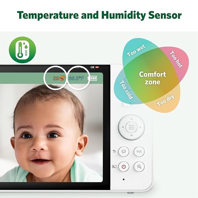 LeapFrog 2-Camera Color Night Vision Video Baby Monitor - Image 10