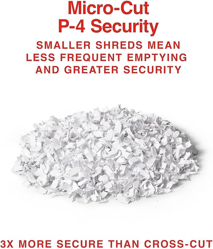 Staples 20-Sheet Micro-Cut Shredder – High-Security Document & Credit Card - Image 3