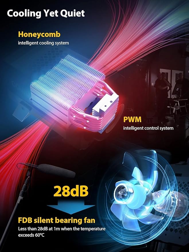 Video Light, COLBOR CL220M 220W Continuous Lighting 2700-6500K CRI96+ 58 - Image 6