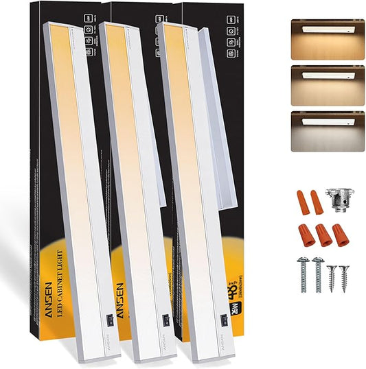 Ansen 3Packs of Under Cabinet Lights by ANSEN