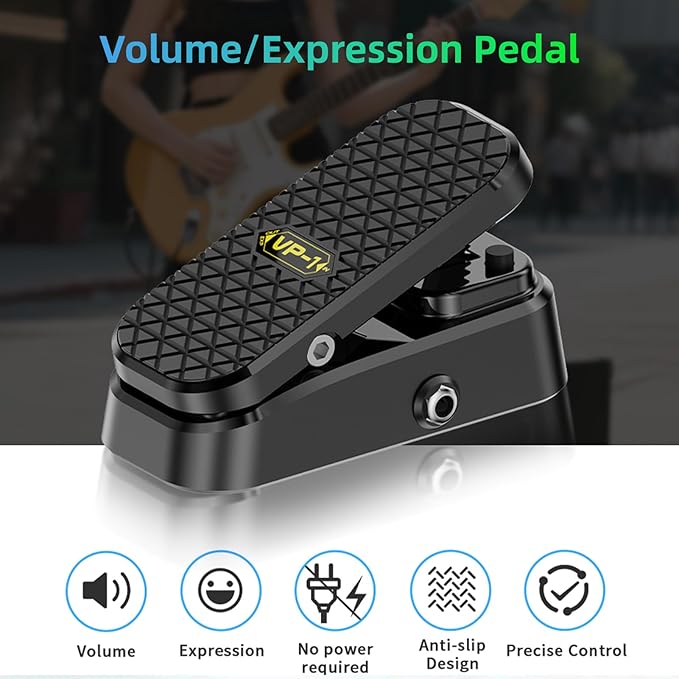 Btuty Volume Expression Pedal Expression EXP & Passive Volume 2-in-1 Dual - Image 5