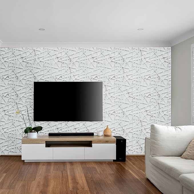 LEVOWAY 33 Pack 3D Wall Panels for Interior Wall Decor, Gaming Room, TV - Image 7
