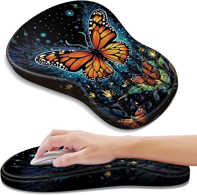 YIWEI Ergonomic Mouse Pad with Wrist Rest by Unknown