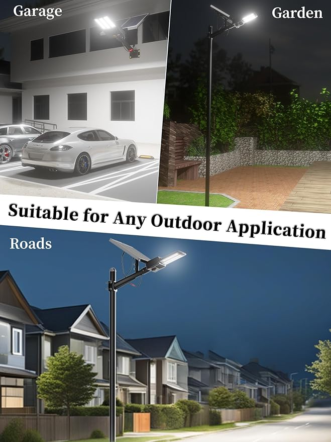Ofuray OL-12000W Solar Street Lights Outdoor, Parking Lot Lights Commercial - Image 5