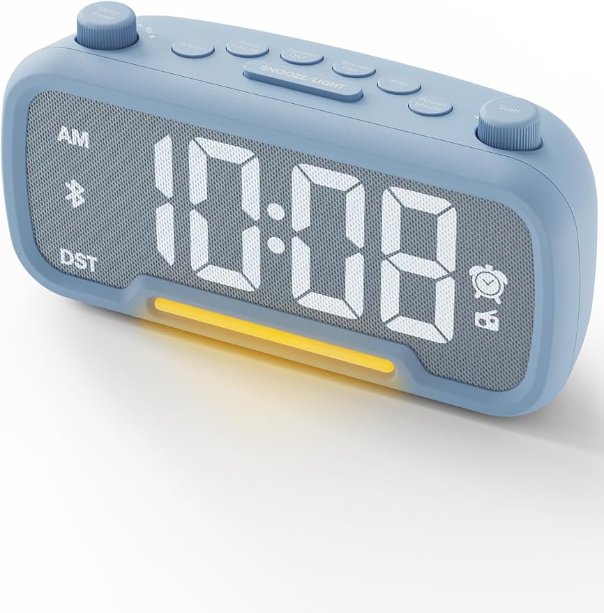 ROCAM Alarm Clock Radio for Bedrooms by ROCAM