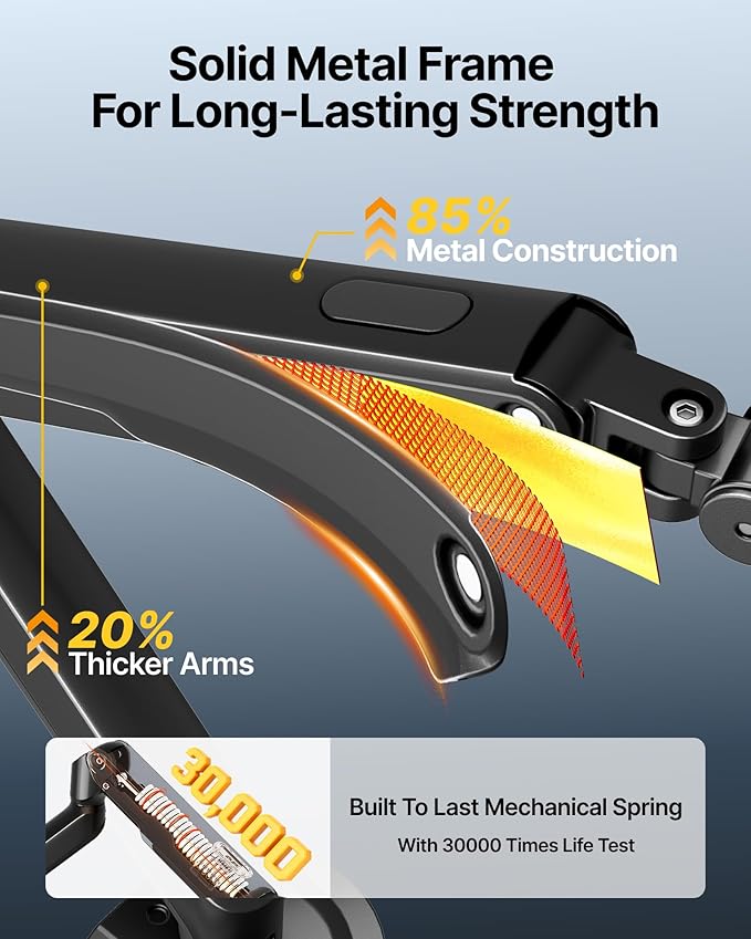 monTEK Single Monitor Arm Mount - Image 2
