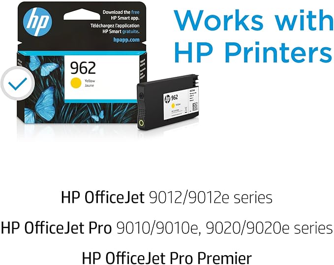 HP 962 Yellow Ink Cartridge | Works - Image 2