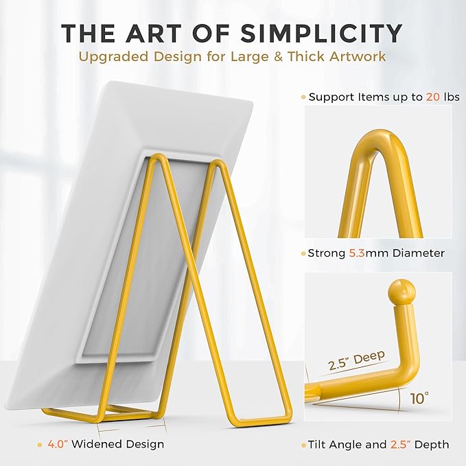 TR-LIFE 10 Inch Large Plate Stands/Holder - Image 2
