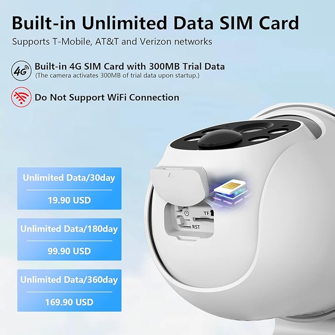 Cinnado 4G LTE Cellular Security Camera-No WiFi Outdoor Camera Wireless - Image 4