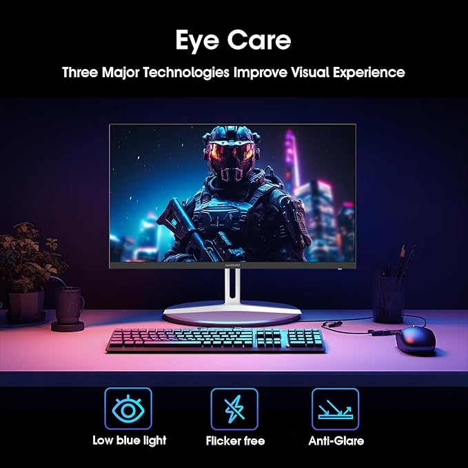 Amzfast 24 Inch Gaming Monitor 200Hz FHD 1080p Fast IPS Computer Monitor - Image 7