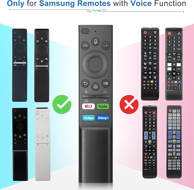 BN59-01385A Voice Remote for Samsung-Frame-TV-Remote, for Samsung Smart TV UHD - Image 4