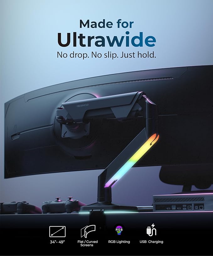 Modernsolid Heavy Duty Ultrawide Monitor Arm - Image 2