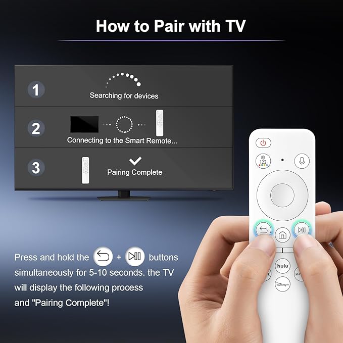 Voice Rechargeable Remote for Samsung-Smart-TV-Remote-Control, Replacement - Image 6