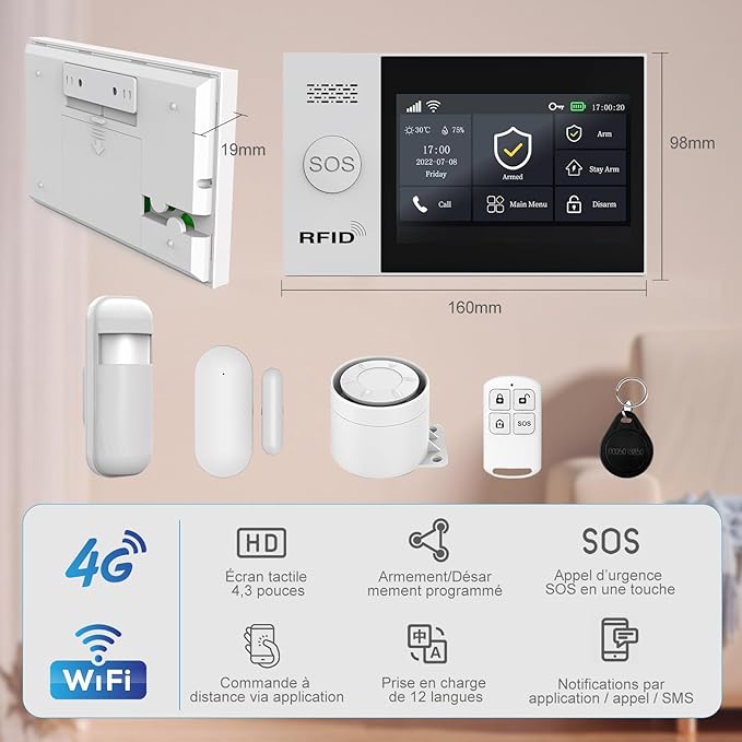 WiFi Wireless Alarm System for Home Security - Image 2