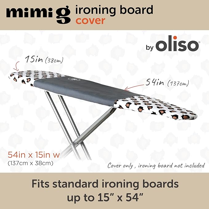 oliso Ironing Board Cover – 100% Cotton - Image 2