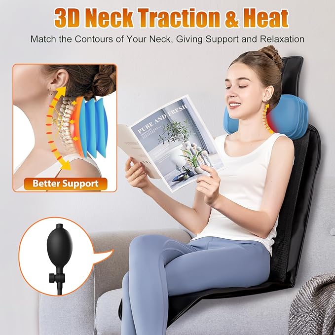 Shiatsu Massage Cushion, Kneading Back Massager - Image 5
