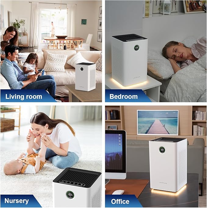 Jafända Air Purifiers for Home Large Room, Smart WiFi and Alexa Control - Image 8