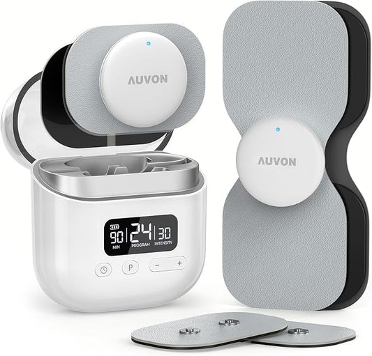 AUVON Wireless 24 Modes TENS Unit Muscle Stimulator by AUVON