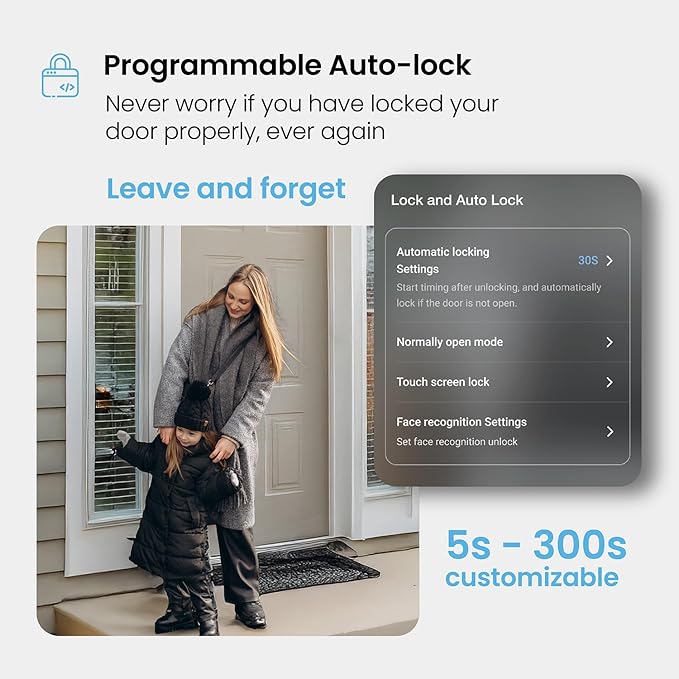 Lockly Secure Plus, Keyless Entry Door Lock, Smart Locks - Image 7