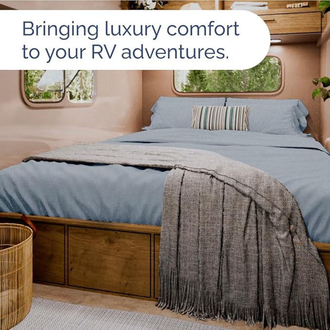 RV Short Queen Sheet Set 60 X 75 - Image 8