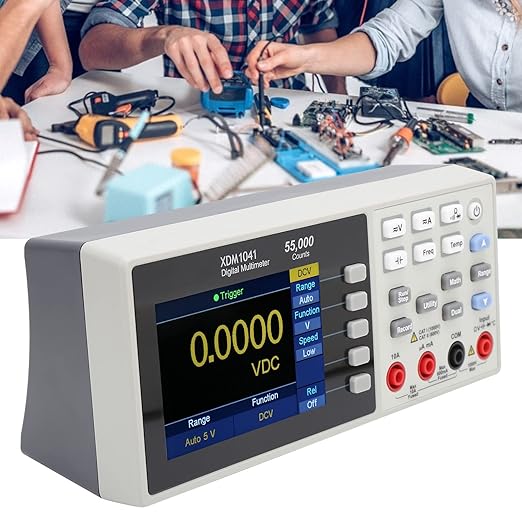 Klanata YB5135D Digital AC Voltmeter, LCD Blue Backlight Two Wire Voltage - Image 2