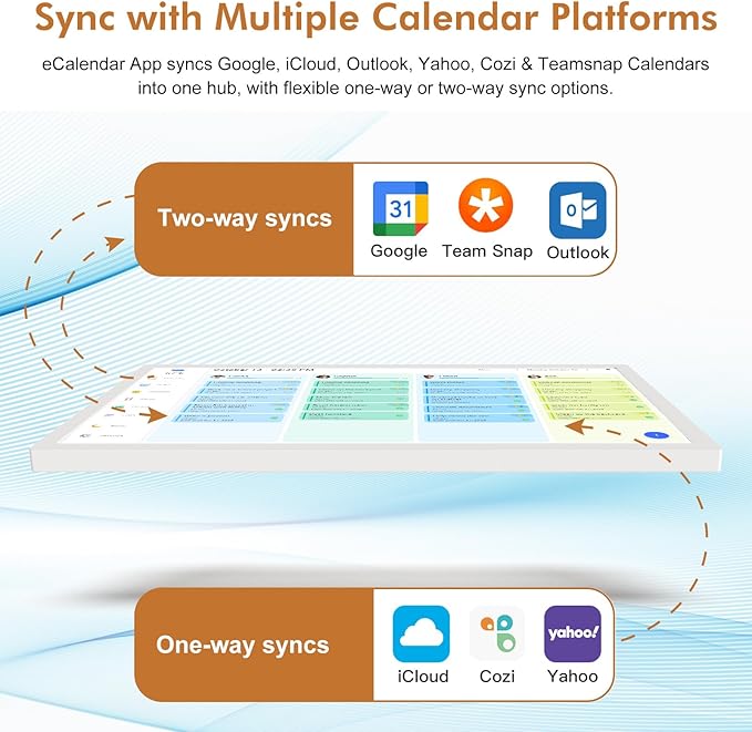 32" Digital Calendar Chore-Chart for-Wall-Planner - Image 6