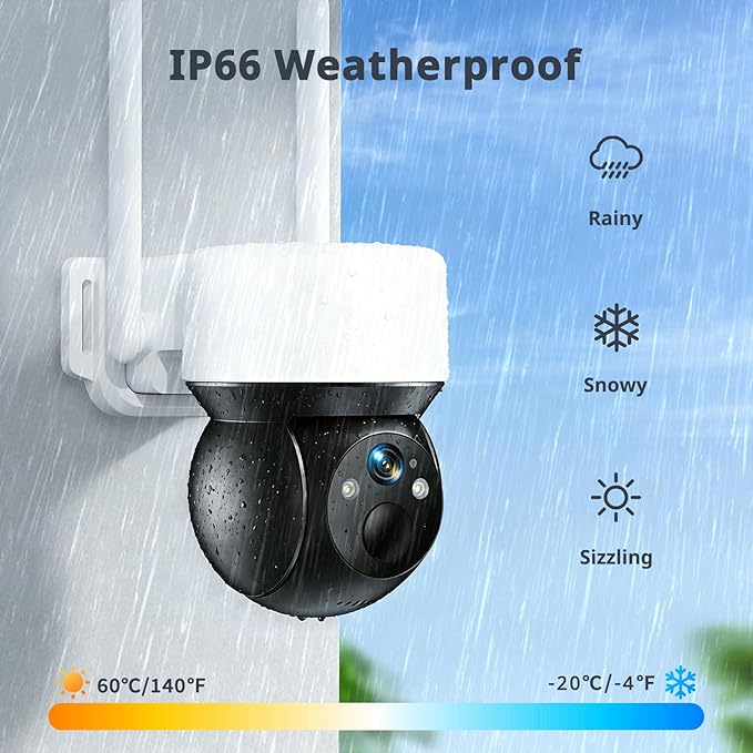 YOTON 4G LTE Solar Outdoor Security Camera Wireless, No WiFi Home Security - Image 8