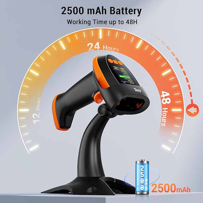 Tera Barcode Scanner Wireless 2D - Image 3