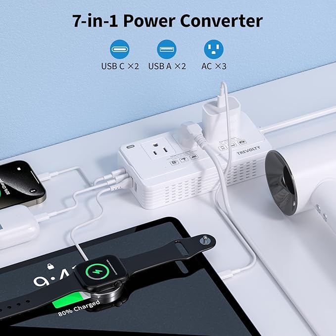 TREVOLTY 2000W Voltage Converter US to Europe - Image 4