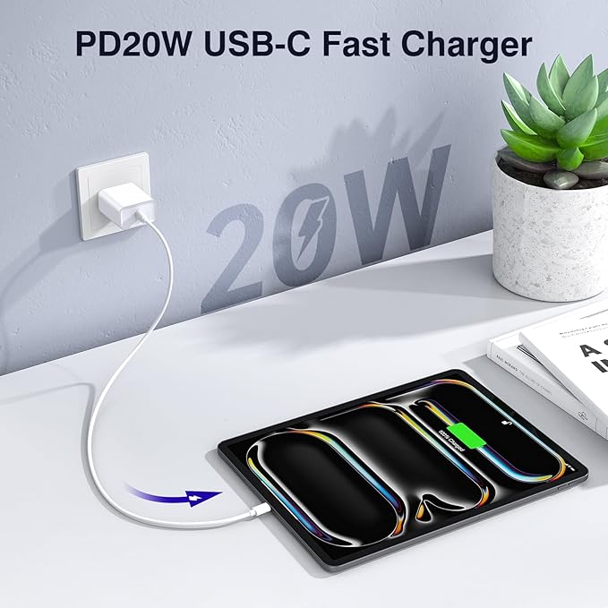30W USB C Charger, 2 Pack Wall Fast Charger Block Power Adapter Charging Cube - Image 3