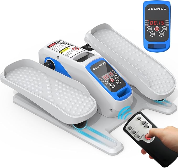 Under Desk Elliptical Machine, Electric Elliptical Exerciser by GEONEO