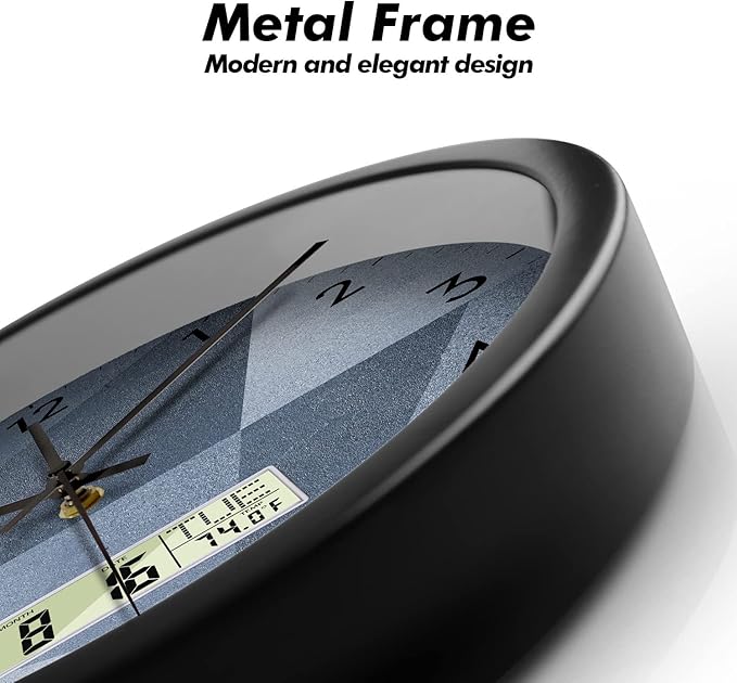 SCAOGE Industrial Wall Clock - Image 8