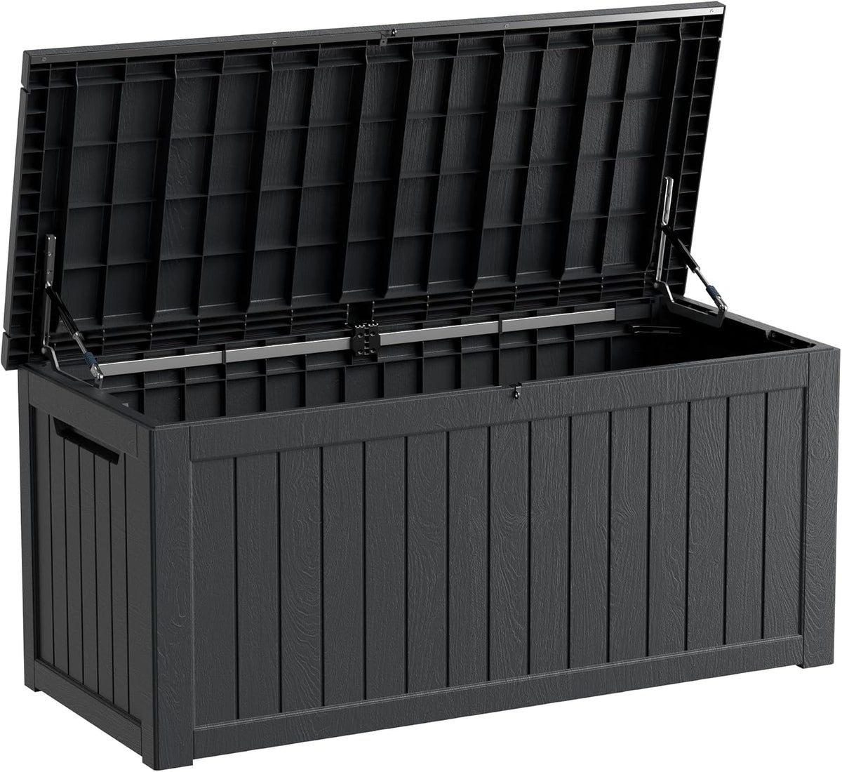 280 gallon resin large deck box, waterproof outdoor, main product view