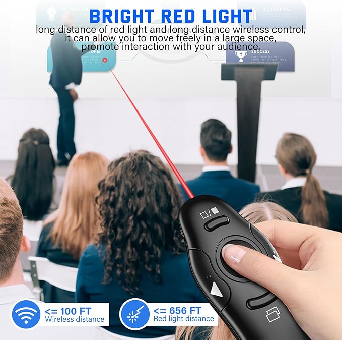 2-in-1 USB Type-C Presentation Clicker, Clikcer - Image 4