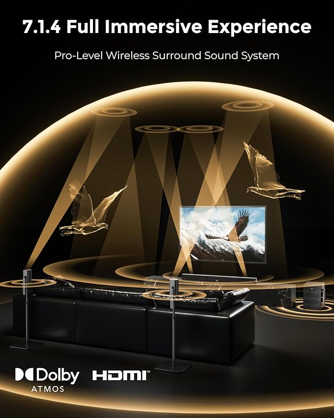ULTIMEA Skywave X70 7.1.4ch Professional Wireless Surround Sound System - Image 2