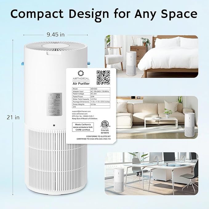 Airthereal 2-in-1 Air Purifier and Humidifier Combo - Image 9