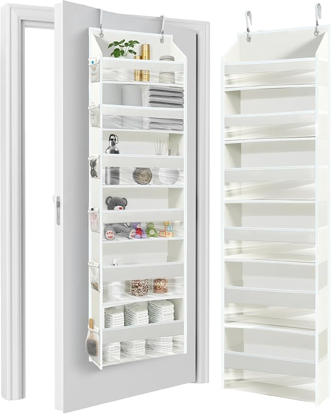 HOMELUX THEORY UPGRADED 6 Tiers Over The Door Organizer Hanging by HomeluxTheory