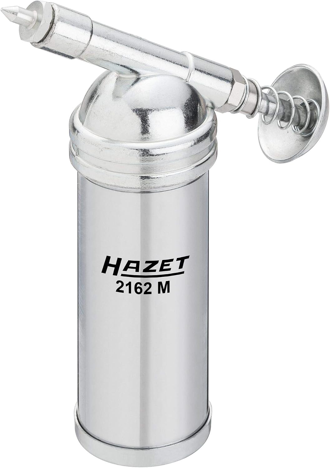 HAZET Mini Grease Gun 2162M Incl. Grease Nipple In 50 and 90 Degree Design - Precise Dosing for Loose Grease, Filling Capacity 2.82 Ounces - For Lubricating Machines, Bicycle Chains